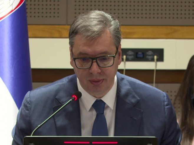 Vučić: U Generalnoj skupštini UN pripremaju performans sa članicama Udruženja "Majke Srebrenice"