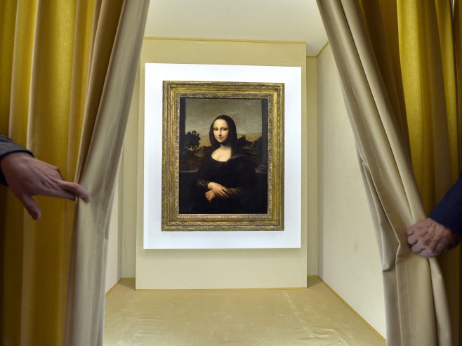 Mona Liza (Foto: EPA/MARTIAL TREZZINI) - 