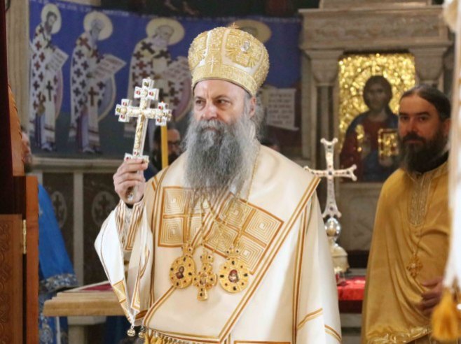 Patrijarh Porfirije: Svi treba da se molimo za Srbe sa Kosova i Metohije (VIDEO)