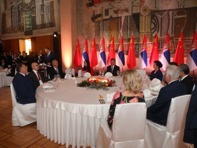 "Svečani ručak - prilika da se dodatno učvrste prijateljski odnosi Srpske i Kine" (FOTO/VIDEO)