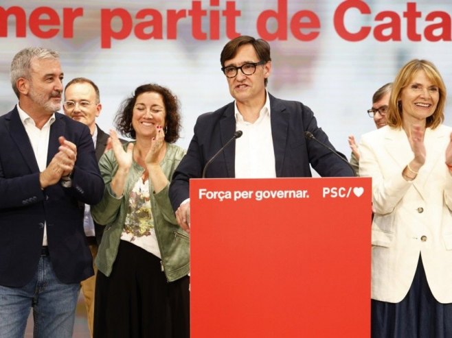 Pobjeda socijalista na izborima u Kataloniji (Foto:  EPA-EFE/Quique Garcia) - 