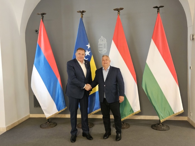 Dodik i Orban - Foto: Ustupljena fotografija