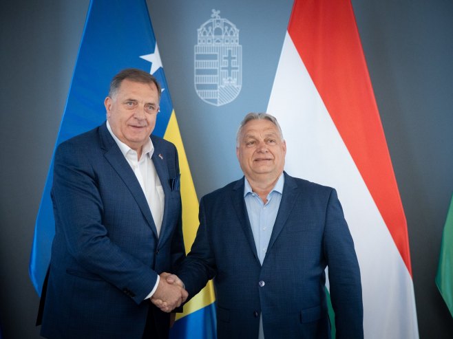 Milorad Dodik i Viktor Orban - Foto: RTRS