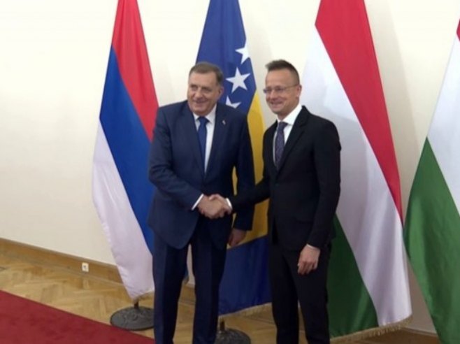 Dodik se sastao sa Sijartom; Potpisivanje memoranduma o razumijevanju između Srpske i Mađarske (FOTO)
