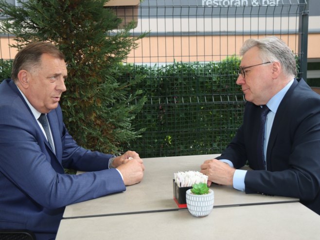 Dodik i Kalabuhov o političkoj situaciji u Srpskoj