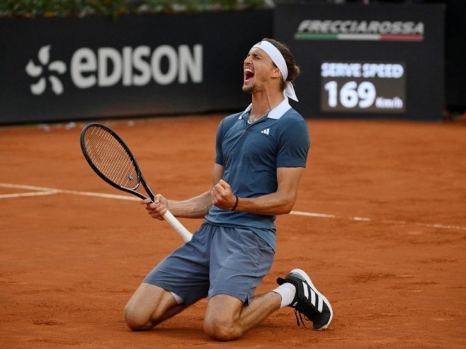 Njemački teniser Aleksander Zverev osvojio masters u Rimu