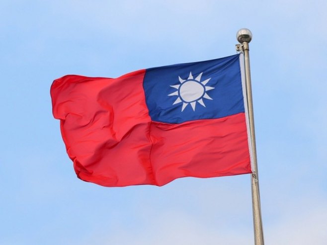 Tajvan, zastava (foto: EPA-EFE/RITCHIE B. TONGO - ilustracija) - 