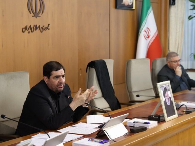 Potpredsjednik Irana Mohamed Mohber (Foto: EPA-EFE/Iranian presidnetial office) - 