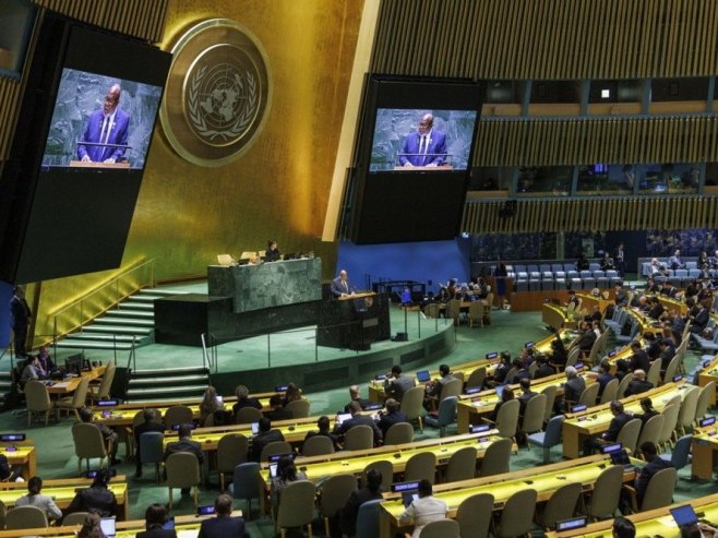 Generalna skupština UN (Foto: EPA-EFE/SARAH YENESEL/ilustracija) - 