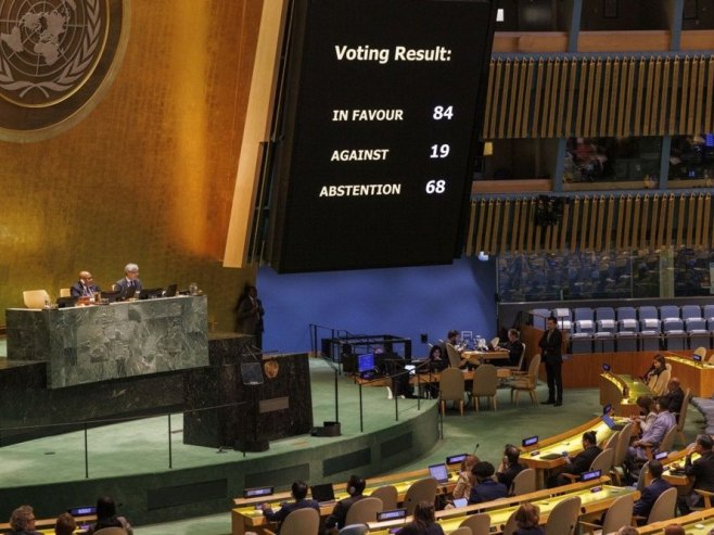 Sjednica Generalne skupštine UN (Foto: EPA/SARAH YENESEL) - 