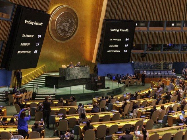 Generalna skupština UN (Foto: EPA/SARAH YENESEL) - 