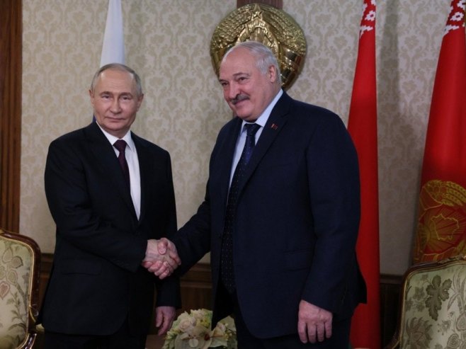 Susret Putina i Lukašenka (Foto: EPA-EFE/MIKHAIL METZEL) - 