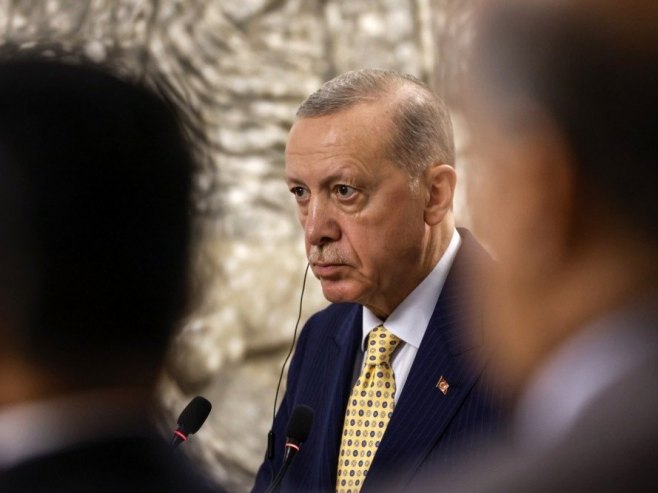Redžep Tajip Erdogan (Foto: EPA-EFE/Thaier Al-Sudani/POOL) - 