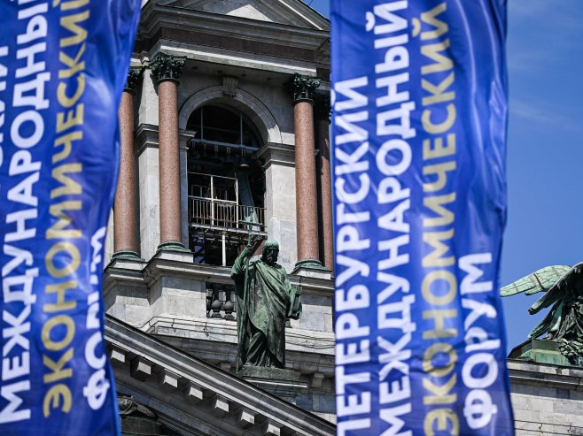Međunarodni ekonomski forum u Sankt Peterburgu Međunarodni ekonomski forum u Sankt Peterburgu - Foto: RTRS