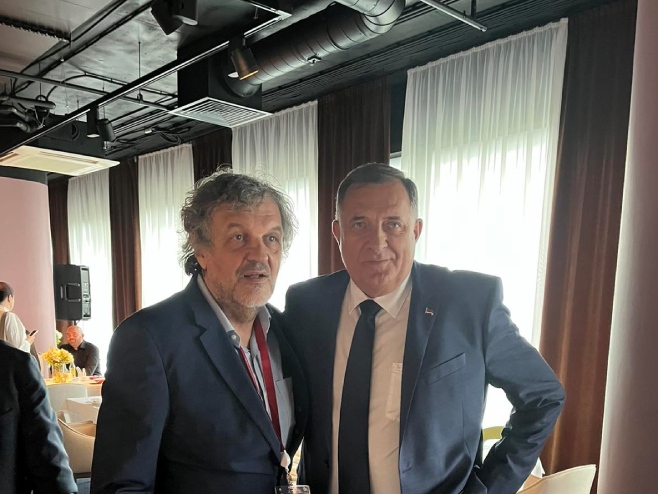 Kusturica i Dodik poželjeli pobjedu Orbanu (VIDEO)