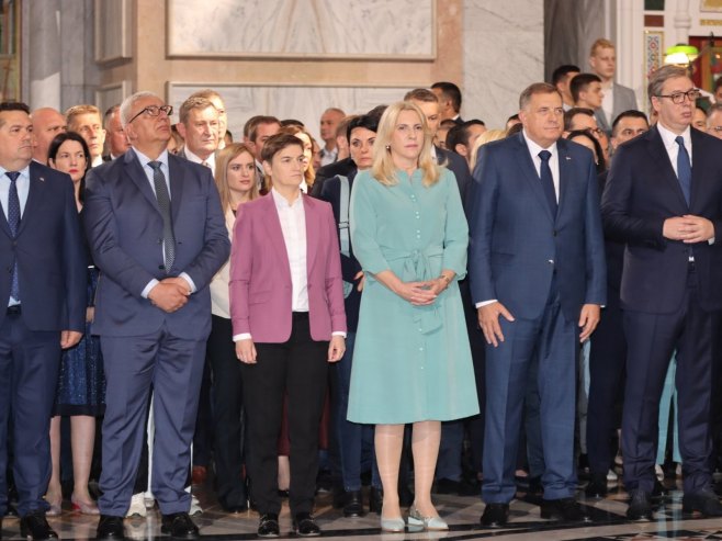 Zvaničnici Srpske i Srbije Zvaničnici Srpske i Srbije - Foto: predsjednikrs.rs/Borislav Zdrinja