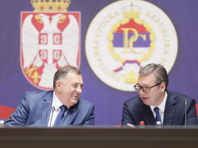 Dodik i Vučić (Foto: TANJUG/ MARKO ĐOKOVIĆ) - 