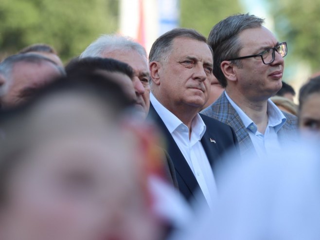 Dodik: Odlična saradnja sa Vučićem, novi kvalitet u odnosima Srpske i Srbije (VIDEO)