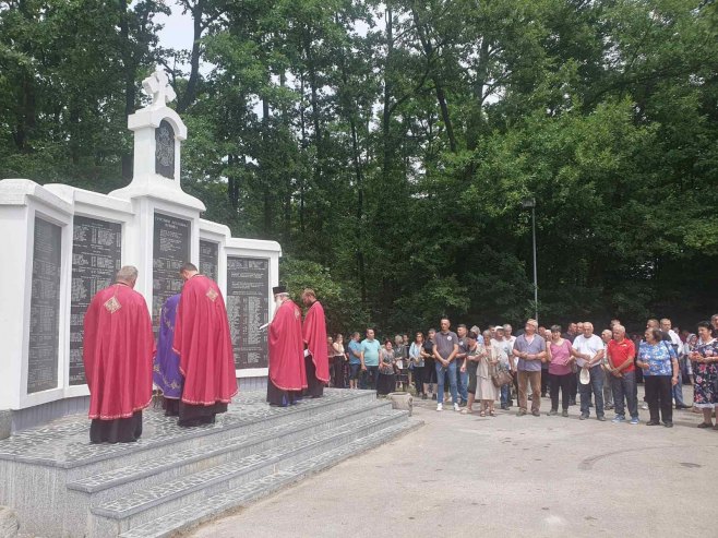 Ristića gaj - obilježavanje - Foto: RTRS