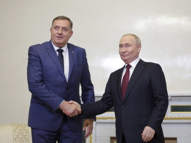 Milorad Dodik i Vladimir Putin (Foto: EPA-EFE/ANTON VAGANOV / POOL/ilustracija) - 