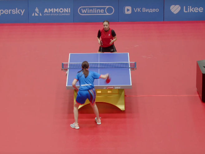 Stoni tenis - Srpska i Azerbejdžan (Foto: vk.com/Screenshot) - 