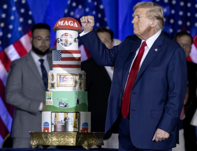 Tramp proslavio 78. rođendan (foto: EPA-EFECRISTOBAL HERRERA-ULASHKEVICH) - 