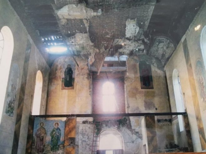 Uništena crkva - Foto: SRNA
