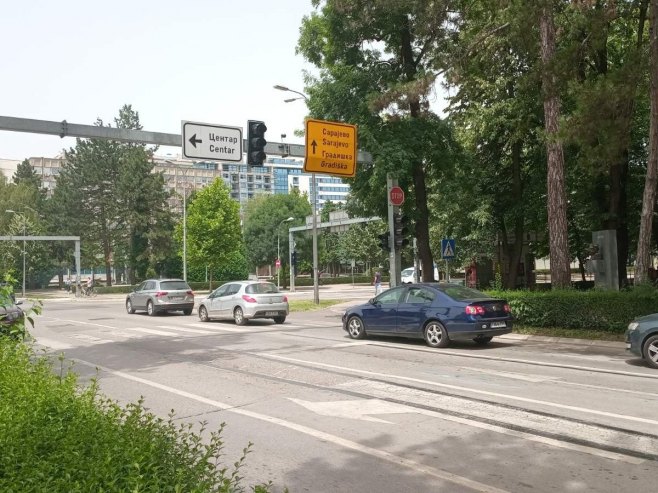 Banjaluka: ne rade semafori - Foto: RTRS