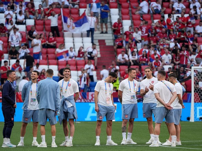 Fudbaleri Srbije (foto:  TANJUG/ NEMANJA JOVANOVIĆ/ bg) - 