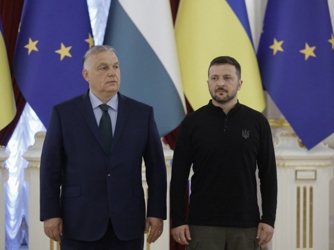 Orban i Zelenski   (Foto:EPA-EFE/SERGEY DOLZHENKO) - 