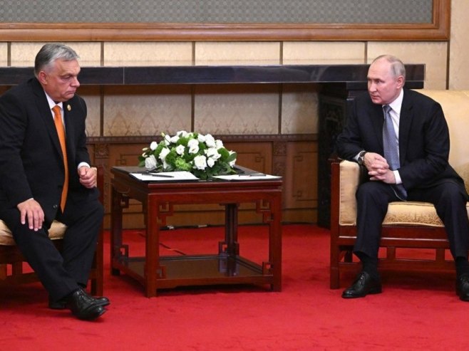 Vladimir Putin i Viktor Orban (Foto: EPA-EFE/GRIGORY SYSOEV /SPUTNIK / KREMLIN POOL MANDATORY CREDIT) - 