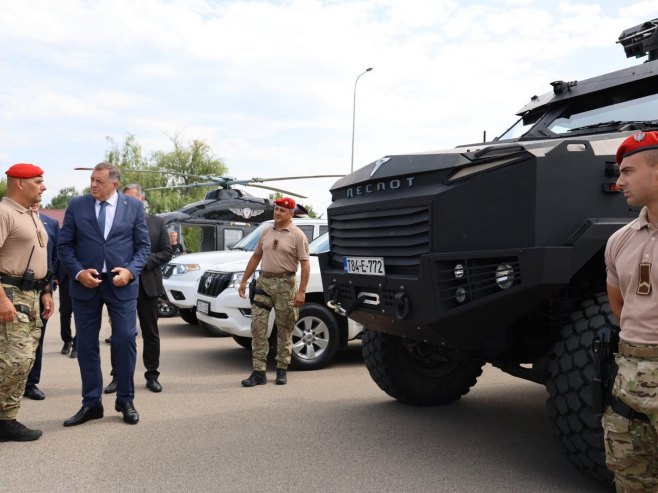 Dodik: Policija Srpske najorganizovanija policijska struktura u BiH (FOTO/VIDEO)
