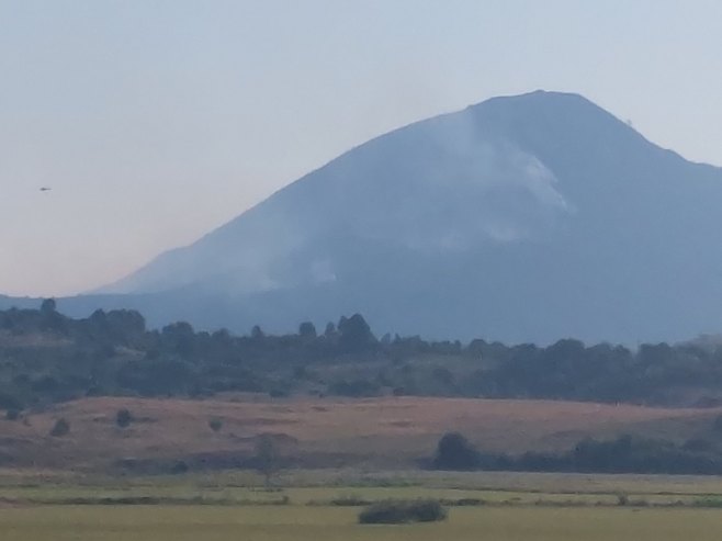 Ugašen požar između gatačkih sela Ključ i Zagradac