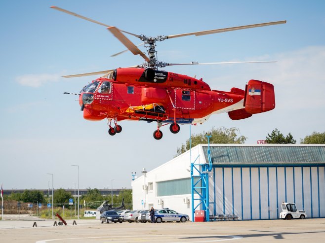 Helikopter za gašenje požara, Srbija (Foto: TANJUG/ JADRANKA ILIĆ/ bg) - 