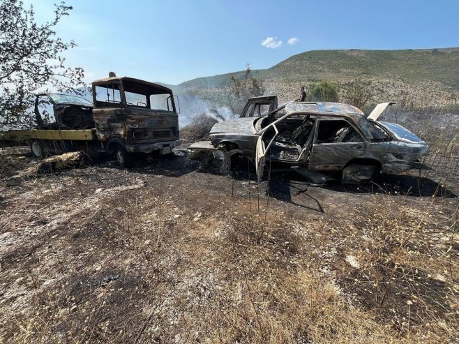 Požar na području Mostara (Foto: instagram.com/pvp_mostar_vatrogasci) - 