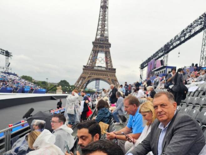 Dodik na OI u Parizu - Foto: Ustupljena fotografija