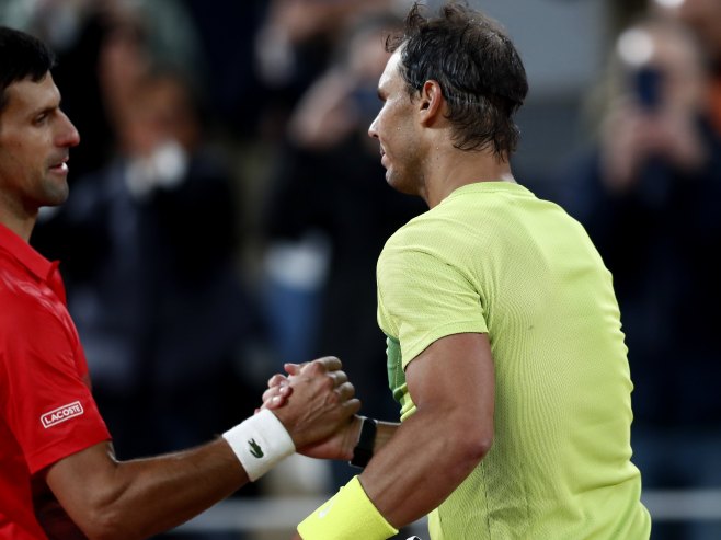 Novak Đoković i Rafael Nadal (Foto: EPA-EFE/MOHAMMED BADRA) - 