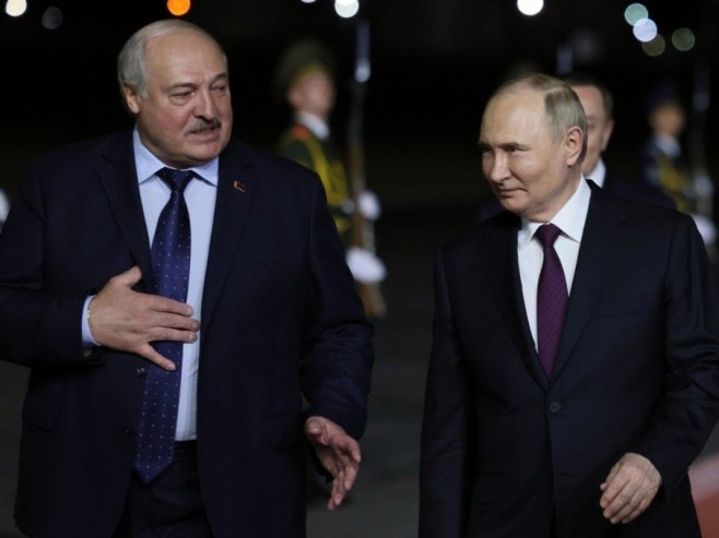 Putin i Lukašenko (Foto: EPA-EFE/MIKHAIL METZEL / SPUTNIK / KREMLIN POOL MANDATORY CREDIT PICTURE MADE AVAILABLE TODAY/ilustracija) - 