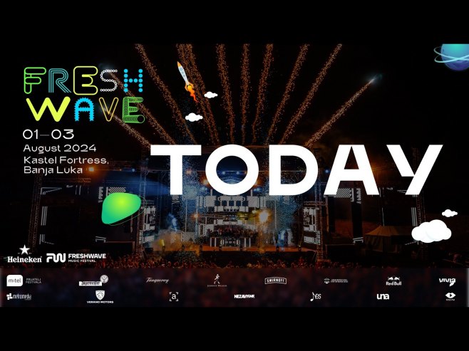 Počinje festival Freshwave2024 na banjalučkoj tvrđavi Kastel