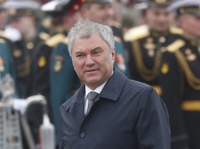 Vjačeslav Volodin (Foto: EPA/MAXIM SHIPENKOV) - 