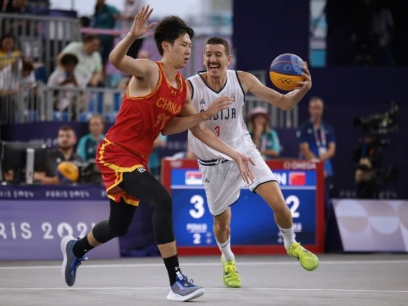 Basketaši Srbije (FOTO: EPA-EFE/YOAN VALAT) - 