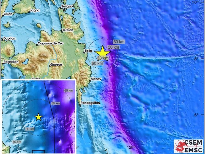 Zemljotres na Filipinima (Foto: EMSC) - 