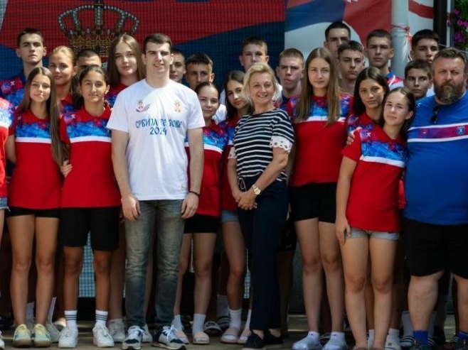 Kamp "Srbija te zove": Posjeta ministarke sporta Republike Srpske