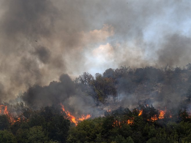 Požar u Sjevernoj Makedoniji (Foto: EPA-EFE/GEORGI LICOVSKI) - 