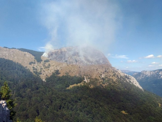 Požar na Zelengori, NP Sutjeska - Foto: Ustupljena fotografija