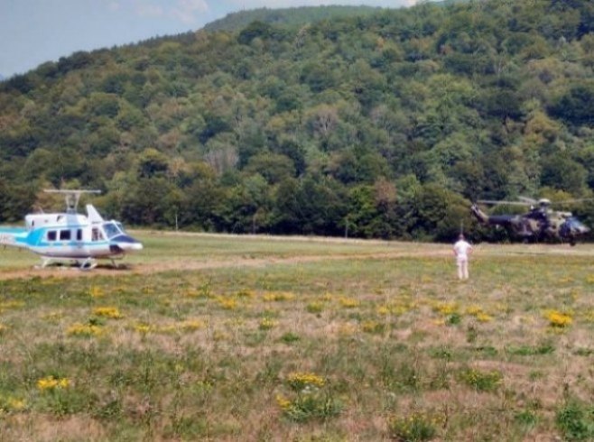 Helikopteri iz Srbije - Foto: RTRS