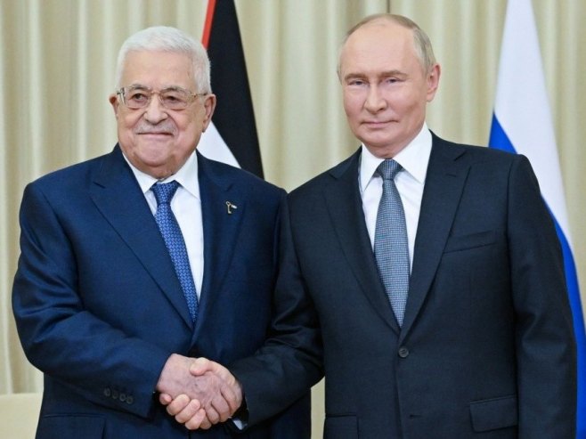 Putin sa Abasom: Rusija ostaje posvećena stvaranju nezavisne Palestine (VIDEO)