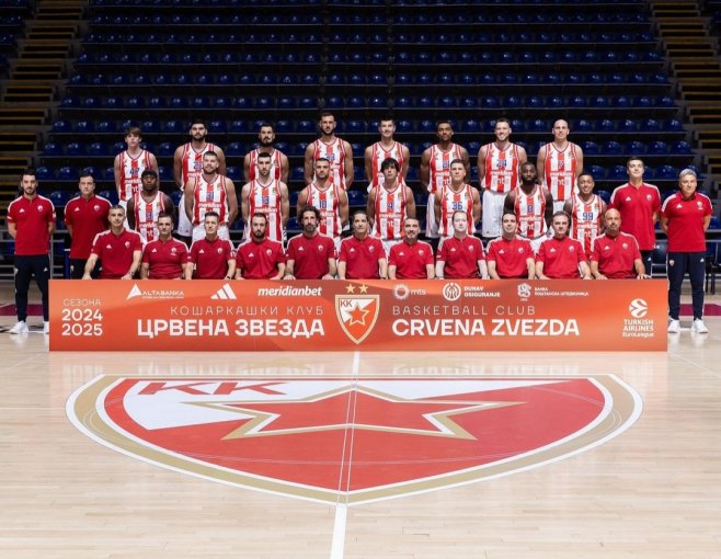 KK Crvena zvezda (Foto: instagram.com/crvenazvezdakk) - 