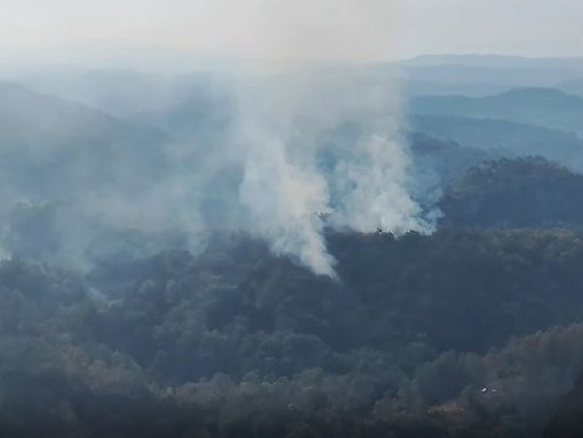 Požar na Majevici - Foto: RTRS