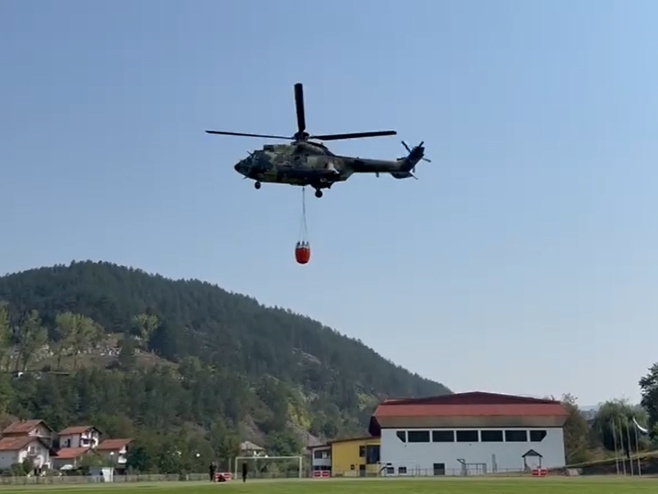 Helikopter MUP-a Srbije - Foto: RTRS